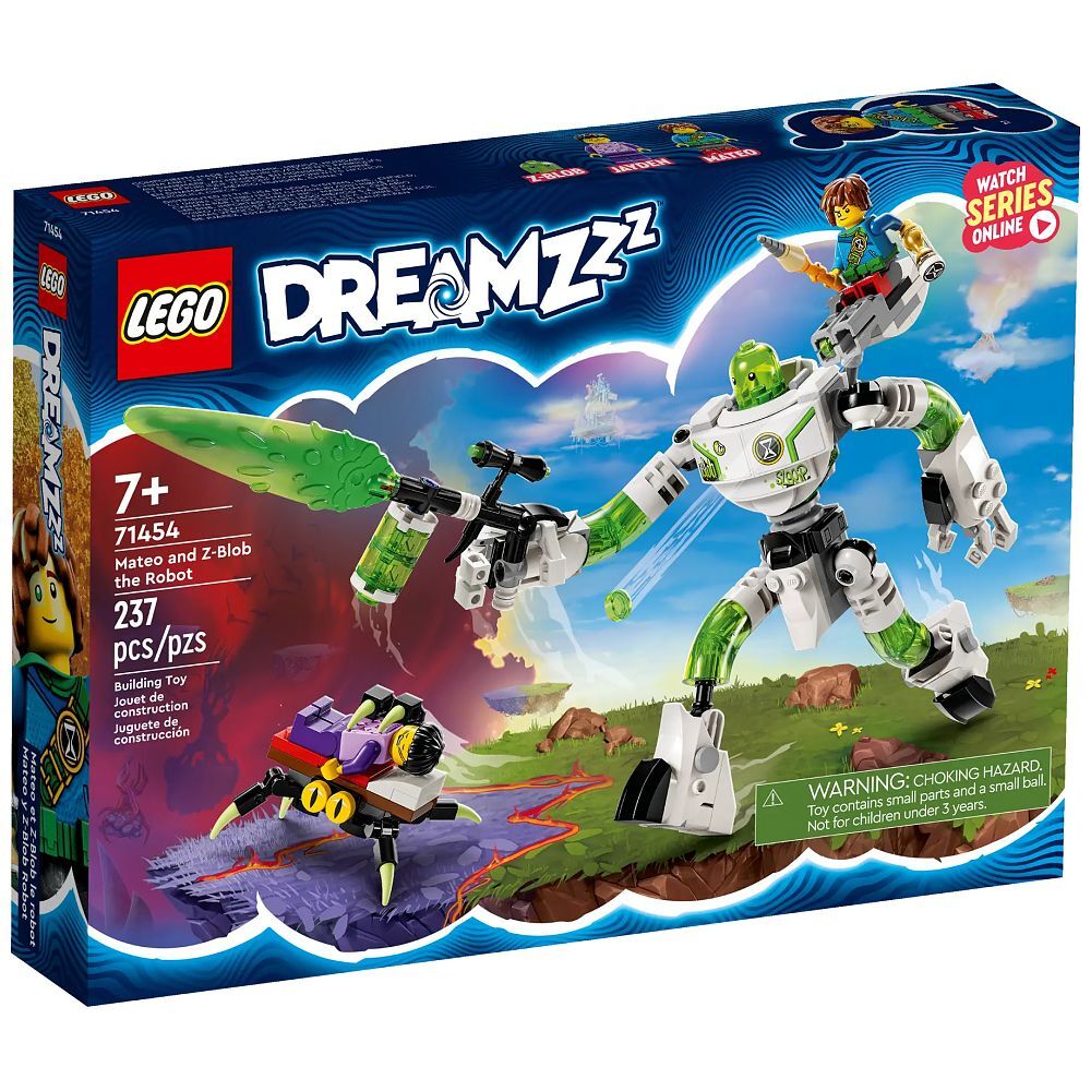 LEGO 71454 - DreamZzz Mateo und Roboter Z-Blob (237 Teile)