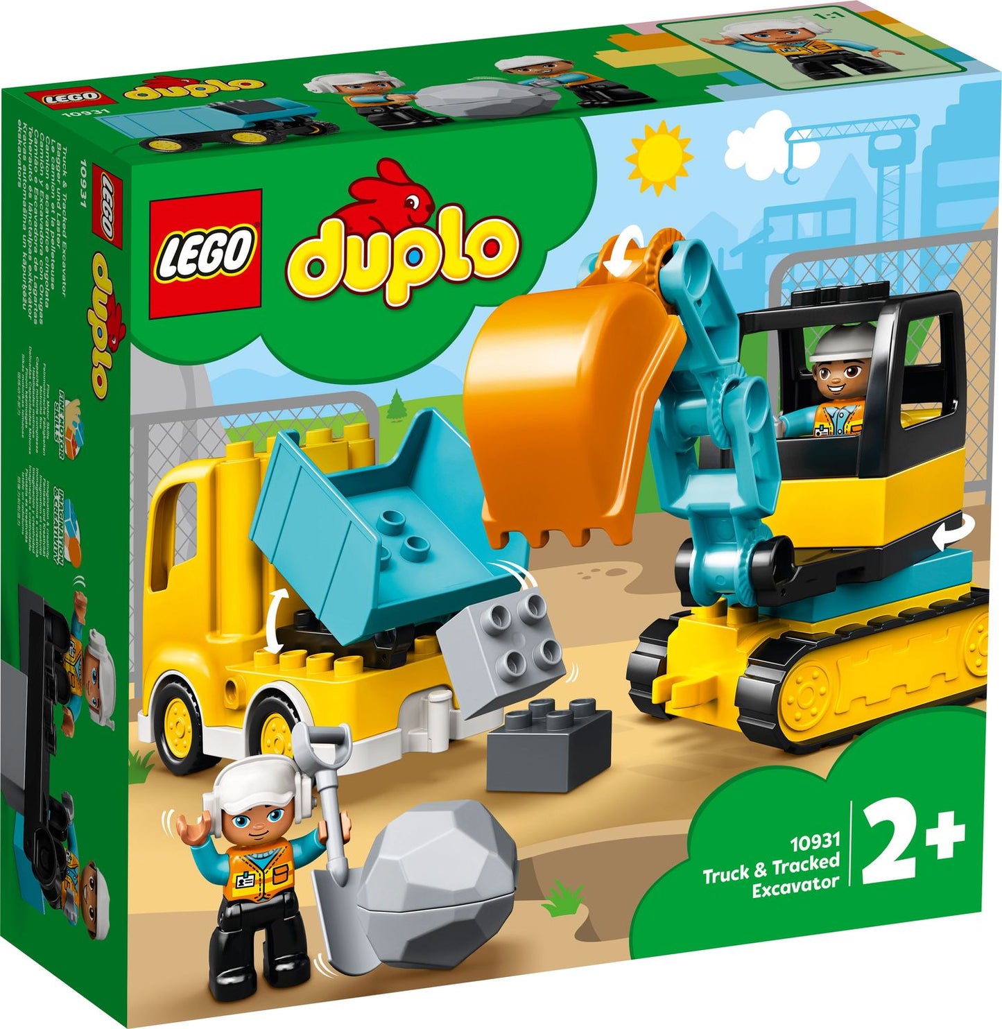 LEGO 10931 - DUPLO Bagger und Laster (20 Teile)