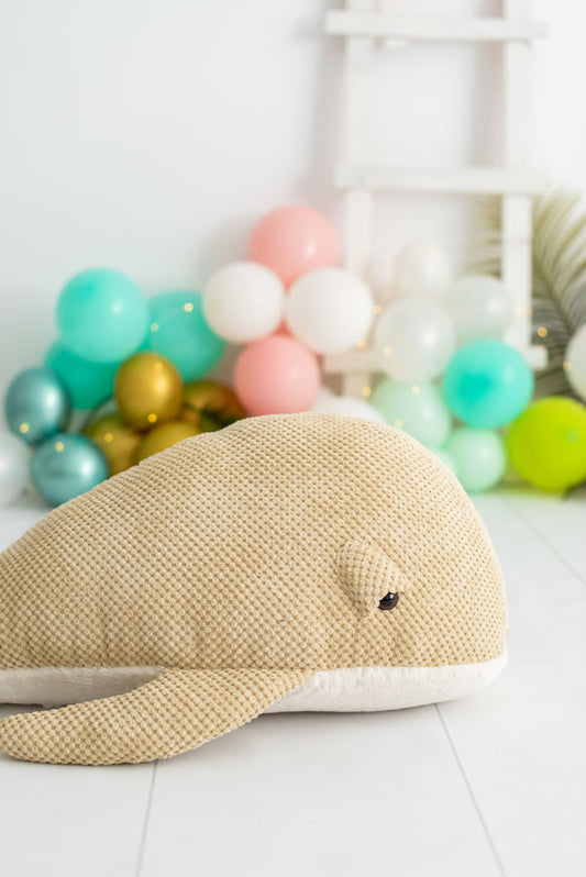 Crochetts Plüsch-Wal | 100% Baumwolle