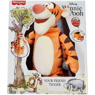 Fisher-Price - Disney Winnie the Pooh - Dein Freund Tigger - Plüschfigur