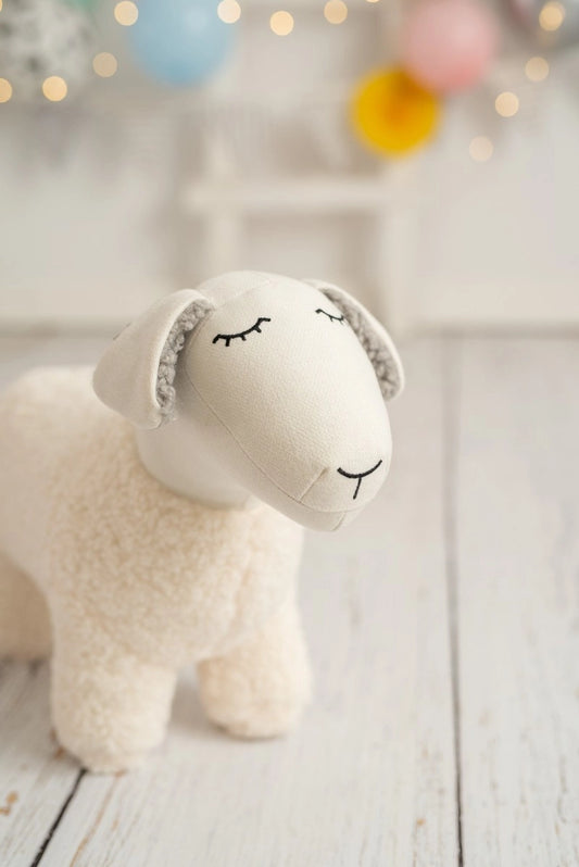 Crochetts Plüsch-Schaf | 100% Baumwolle
