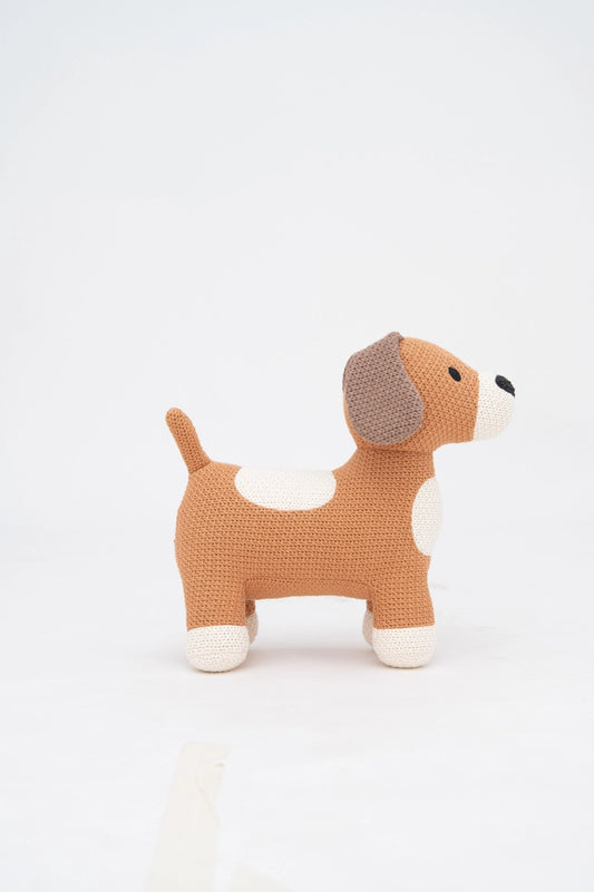 Crochetts Plüsch-Hund | 100% Baumwolle