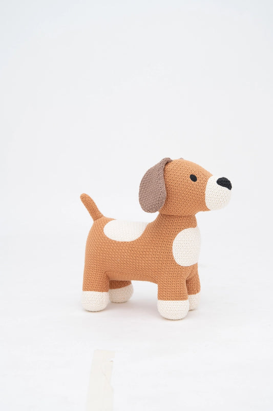 Crochetts Plüsch-Hund | 100% Baumwolle
