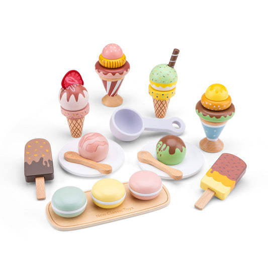 New Classic Toys Eiscreme Set - pastell - 25 Teile