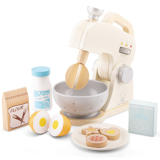 New Classic Toys Standmixer mit Zubehör - creme