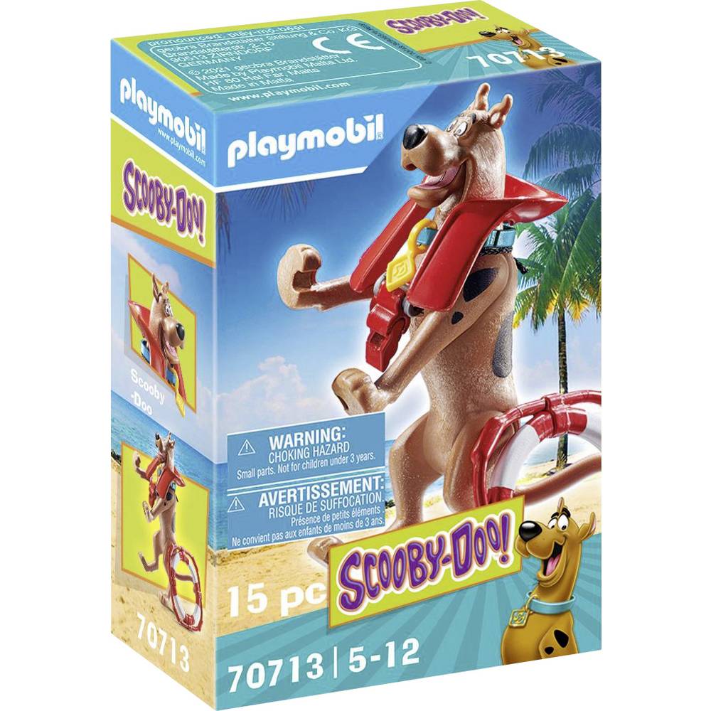 PLAYMOBIL 70713 - Playmobil Scooby Doo Sammelfigur Rettungsschwimmer