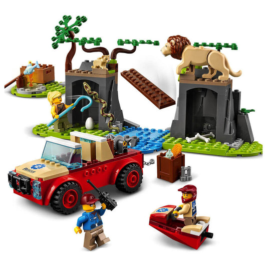 LEGO City 60301 - Tierrettungs-Geländewagen (157 Teile)