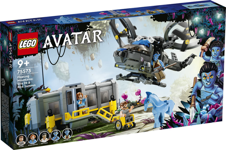 LEGO 75573 - Avatar Schwebende Berge: Site 26 und RDA Samson (887 Teile)