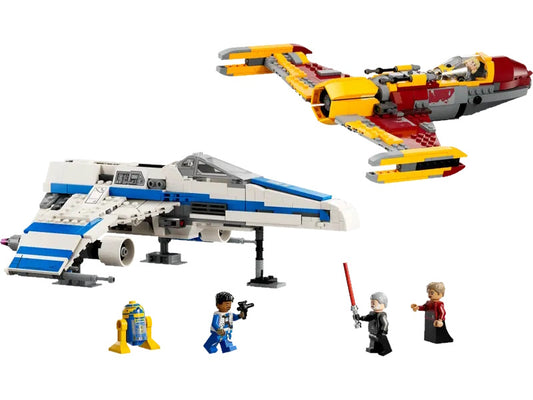 LEGO 75364 - Star Wars New Republic E-Wing vs. Shin Hatis Starfighter (1056 Teile)