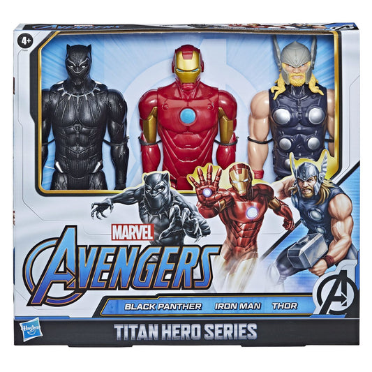 Hasbro F5291 - Marvel Avengers - Titan Heroes Actionsfiguren - Set