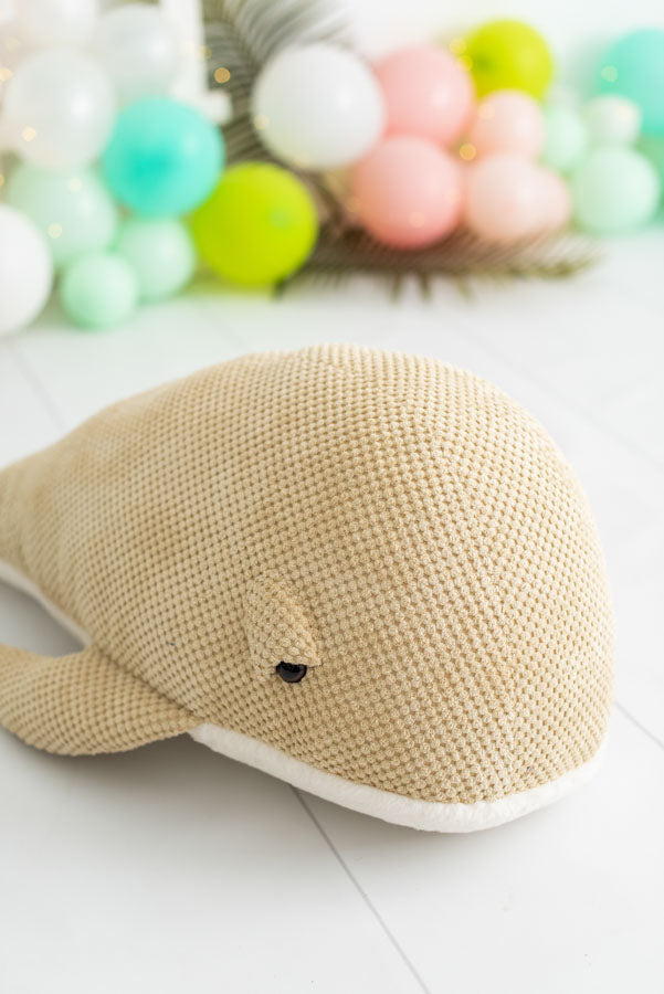 Crochetts Plüsch-Wal | 100% Baumwolle