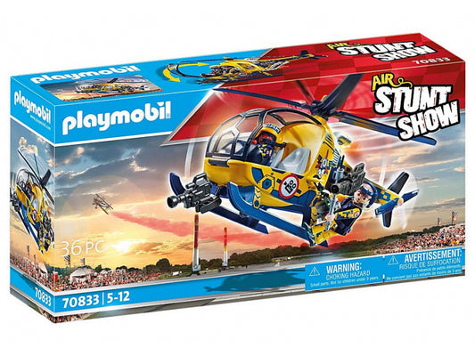 Playmobil Stuntshow - Filmcrew-Helikopter (70833)
