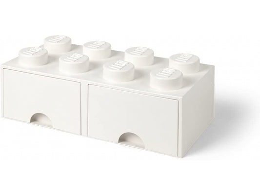LEGO Storage Brick Schublade 8 WEISS (40061735)