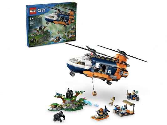 LEGO City - Dschungelforscher-Hubschrauber (60437)