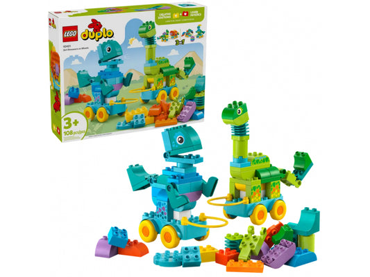 LEGO duplo - 3 in 1 Dinos auf Rädern (10451)