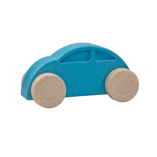 anbac Auto - Spielzeugauto - Auto blau / Räder weiß