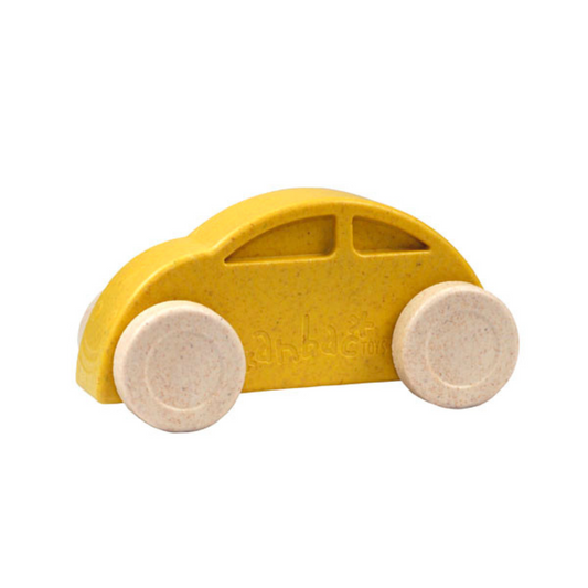 anbac Auto - Spielzeugauto - Auto gelb / Räder weiß