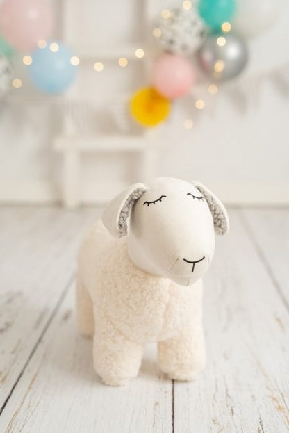 Crochetts Plüsch-Schaf | 100% Baumwolle