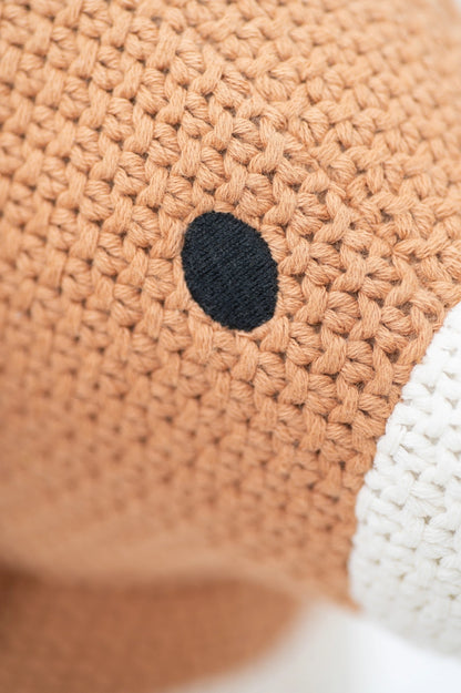 Crochetts Plüsch-Hund | 100% Baumwolle