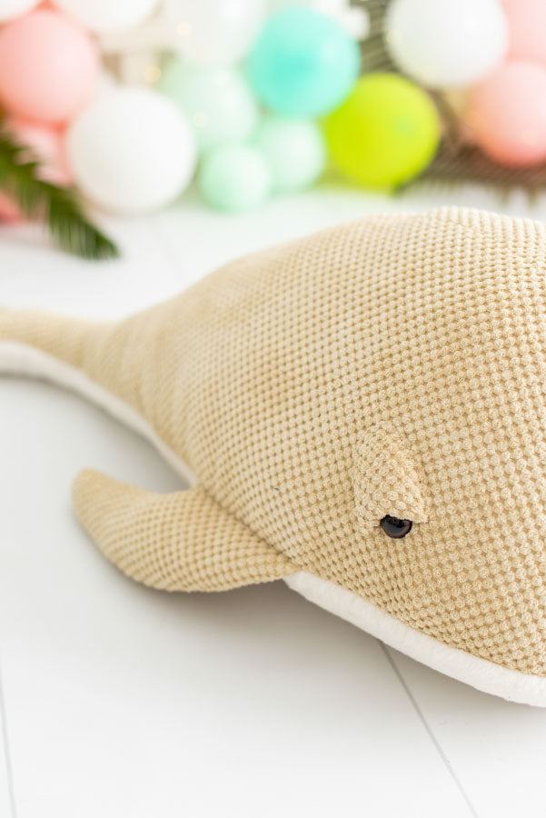 Crochetts Plüsch-Wal | 100% Baumwolle