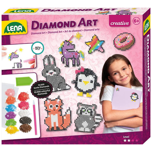 Lena Creative Diamond Art Perlen Bastelset