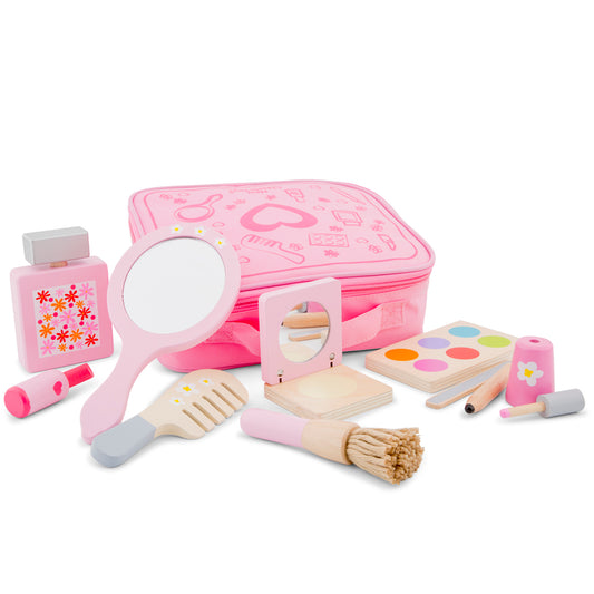 New Classic Toys Make Up Spielset für Kinder aus Holz 11 Teile Kinderspielzeug