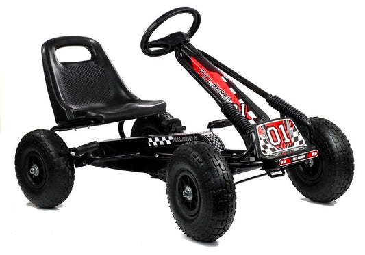 LEAN CARS A-15 Go-Kart Schwarz