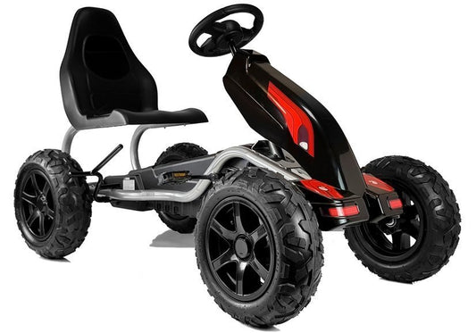 LEAN CARS Gokart B012 Schlauchreifen Schwarz
