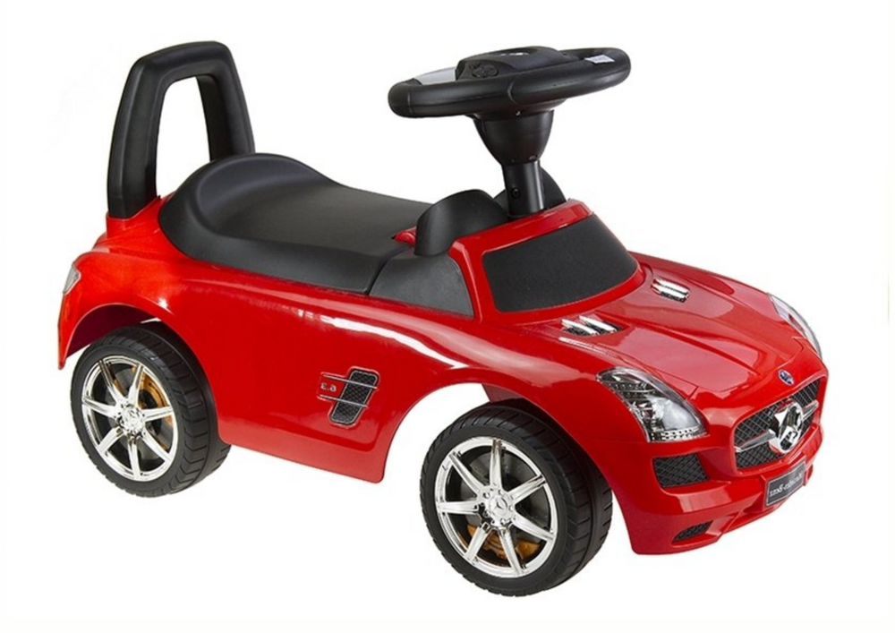 LEAN CARS Mercedes-Benz SLS AMG Rot - Kinderrutschauto