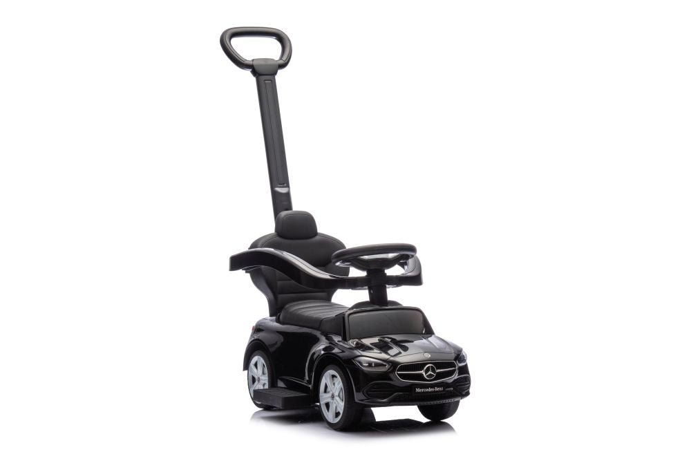 LEAN Toys Rutschauto mit Schieber Mercedes 3-in-1 Schwarz