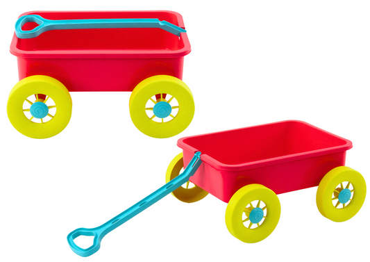 LEAN Toys Pastellrosa Sandspielzeugwagen