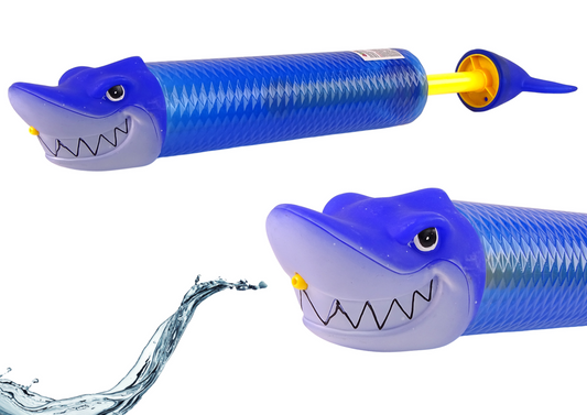 LEAN Toys Spielzeug für Kinder HAI Wasserspritze Badespielzeug für Kinder