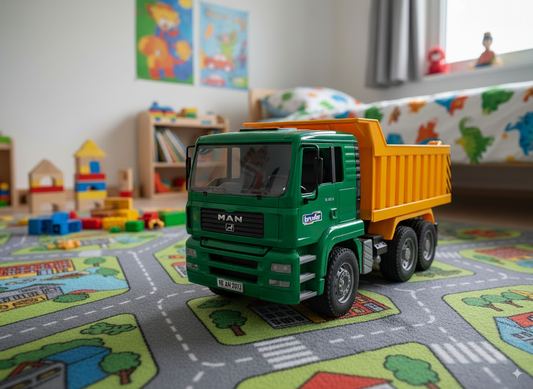 Bruder 02765 - MAN TGA LKW mit Kippmulde, 1:16